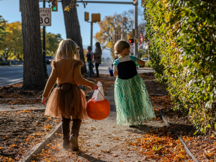 Trick or Treat on the Street in downtown Berthoud